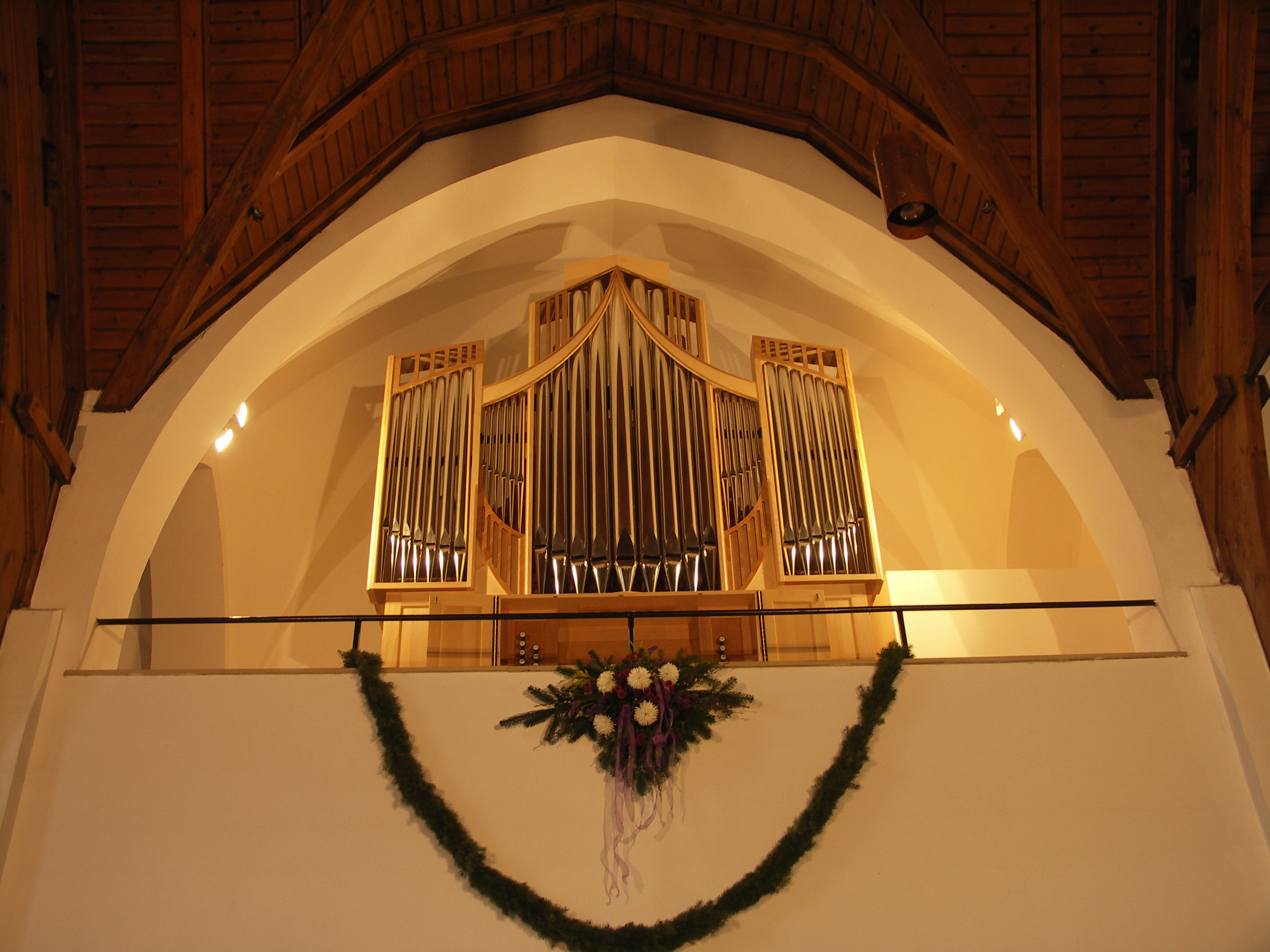 Mittweida – Kath. Kirche II/14mech. Ton- und Registertraktur 2006