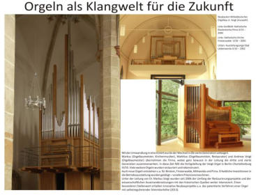Orgeln als Klangwelt der Zukunft