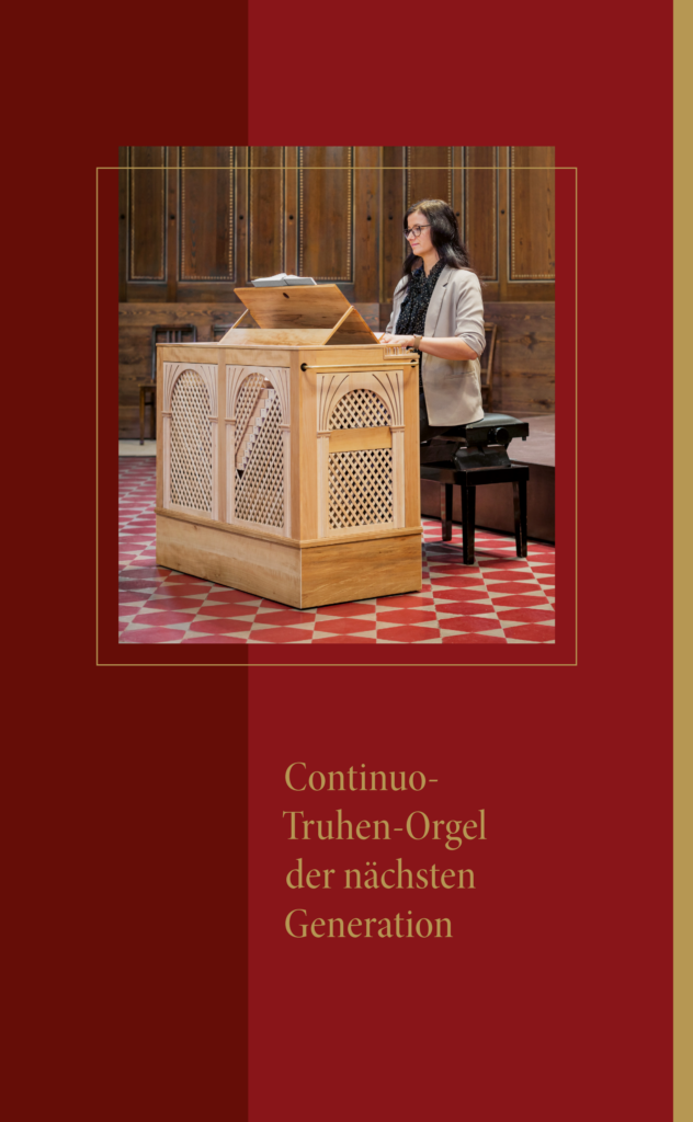 Orgelbau Voigt | Continuo-Truhen-Orgel der nächsten Generation